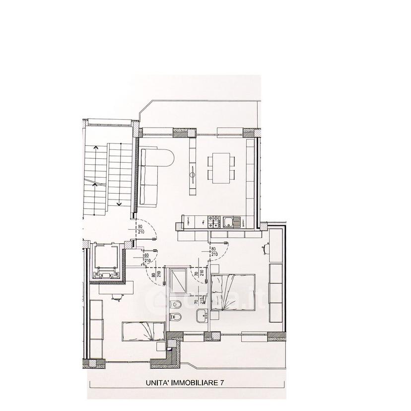 Trilocale in Corso Roma 95 — foto 16 di 27