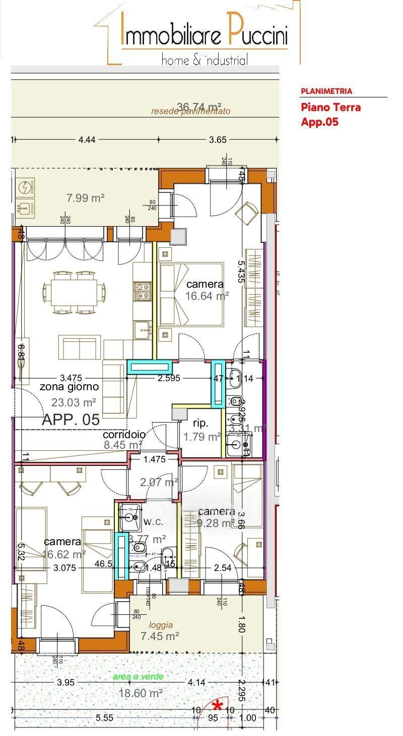 Appartamento in Via Giacomo Puccini 216 — foto 7 di 22