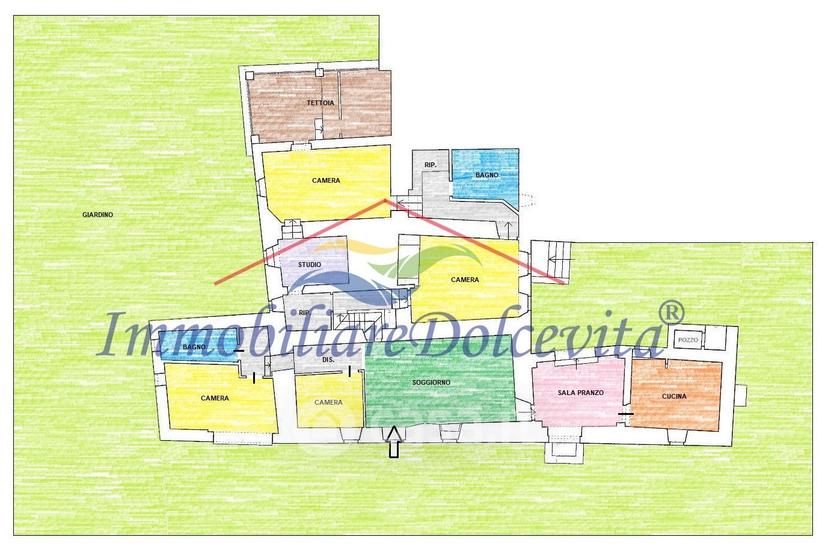 Villa in Via del Renaio 5 — foto 5 di 27