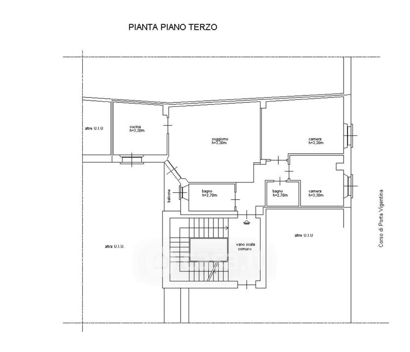 Trilocale in Corso di Porta Vigentina — foto 22 di 34
