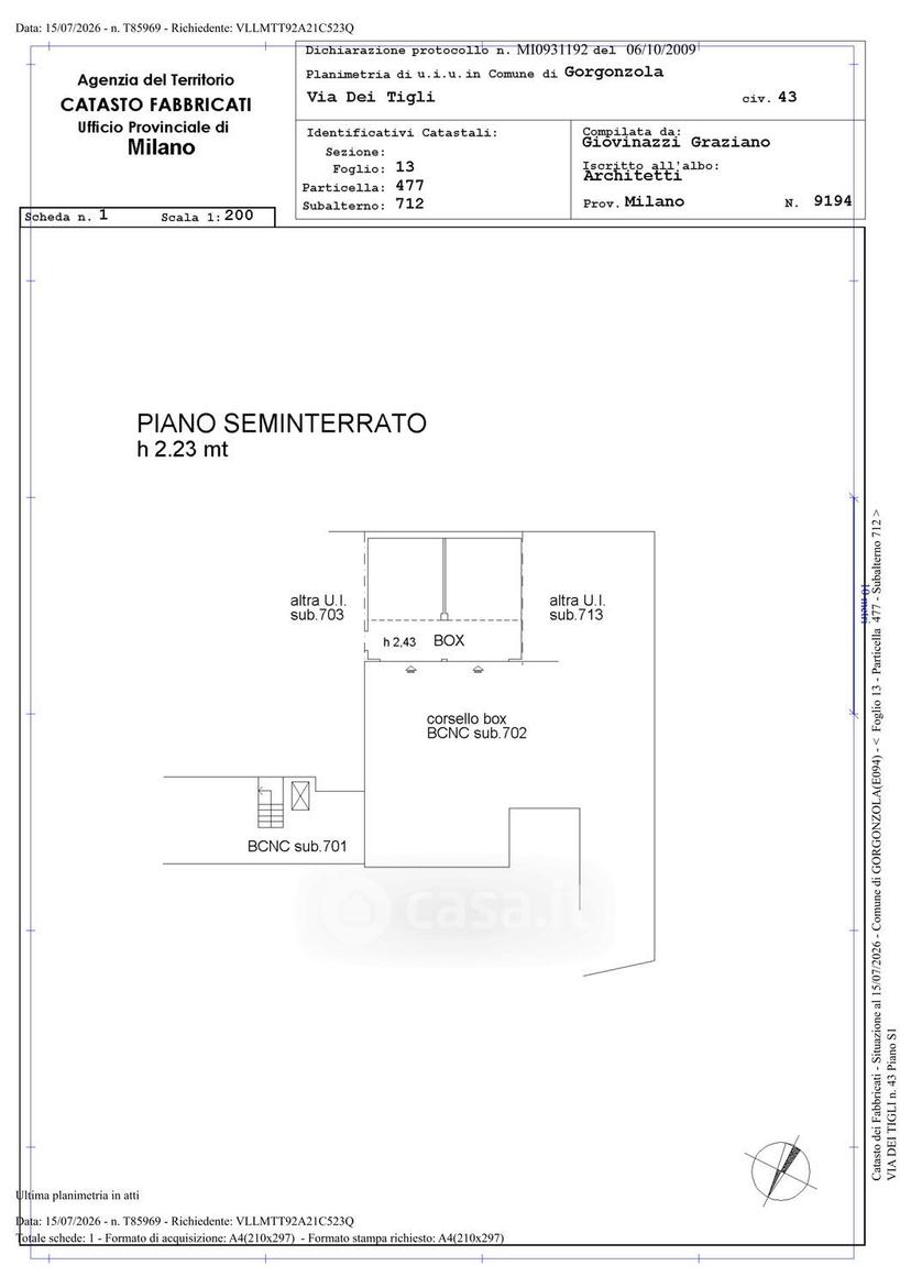 Quadrilocale in Via dei Tigli — foto 37 di 43