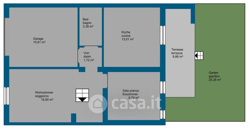Appartamento in Via Antonio Gramsci — foto 9 di 22