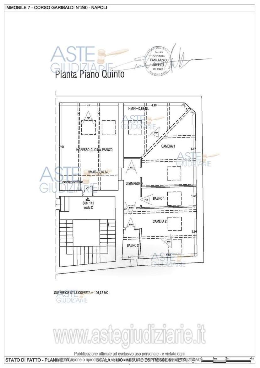 Appartamento in Corso Giuseppe Garibaldi 240 — foto 11 di 22