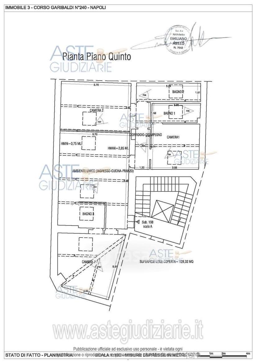 Appartamento in Corso Giuseppe Garibaldi 240 — foto 10 di 22