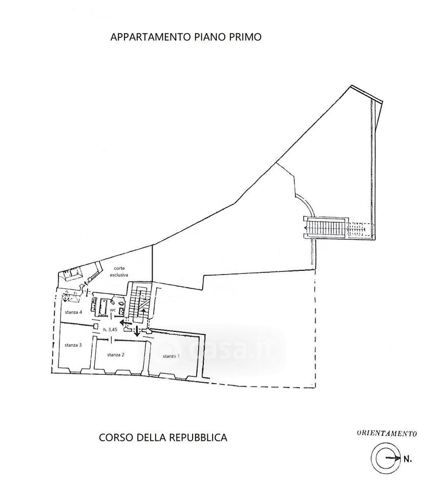 Quadrilocale in Corso della Repubblica 6 — foto 12 di 22