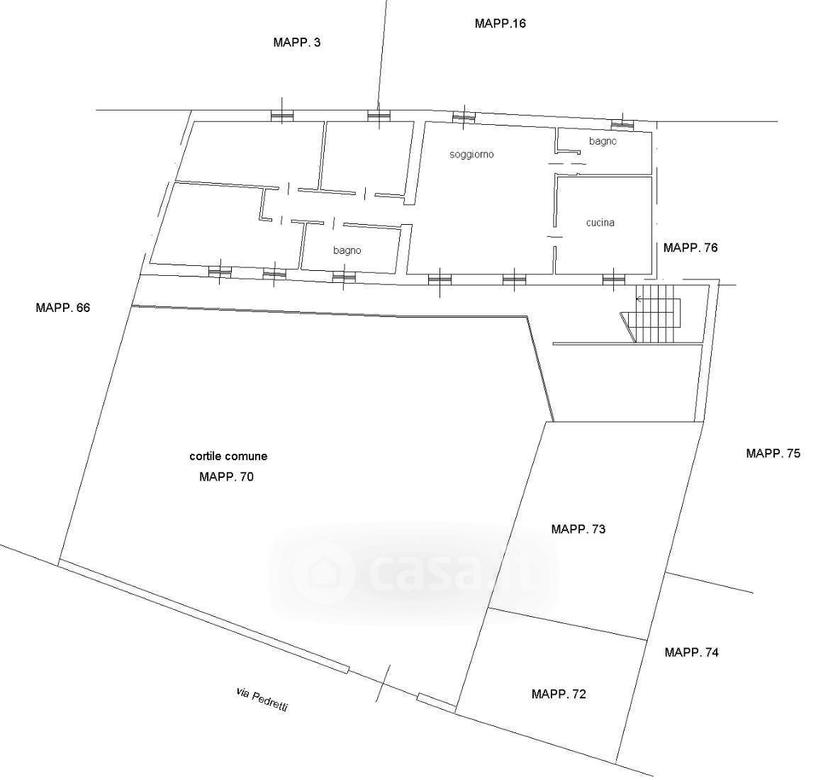 Quadrilocale in Via Pedretti 3 — foto 17 di 35