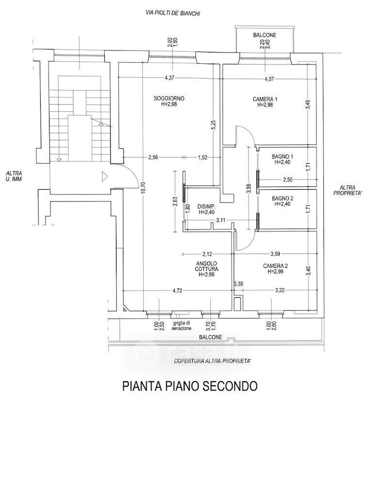 Trilocale in Via Giuseppe Piolti de' Bianchi 7