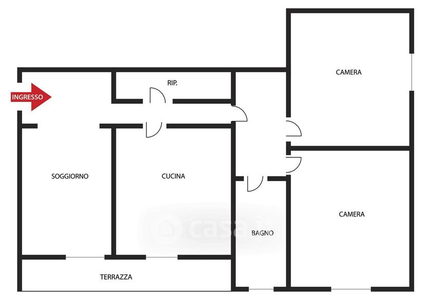 Quadrilocale in Via Sieve — foto 30 di 35
