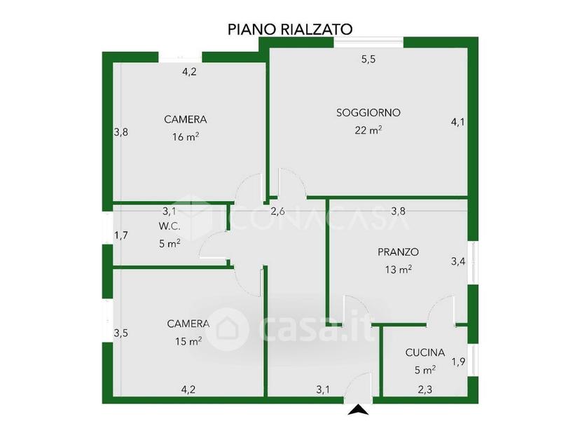 Quadrilocale in Via Daniele Manin — foto 27 di 74