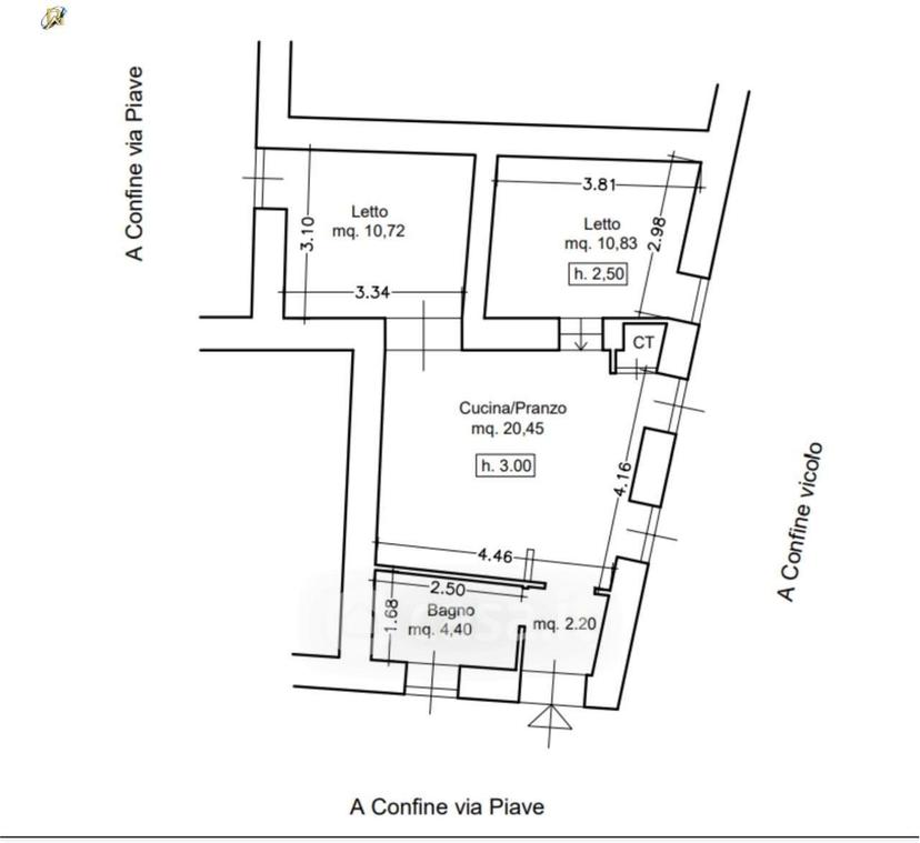 Trilocale in Via Piave 13 — foto 15 di 36