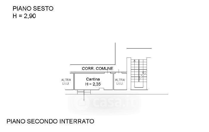 Quadrilocale in Via Marcantonio Colonna — foto 16 di 22