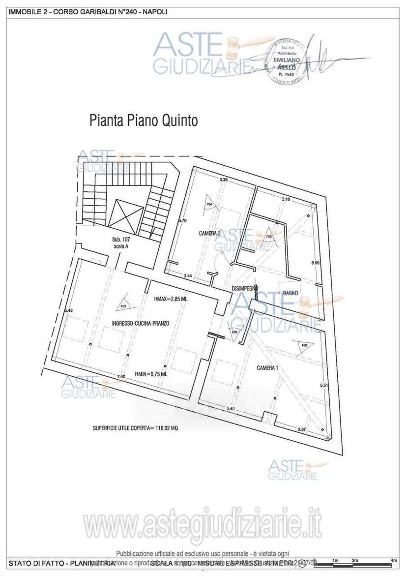 Appartamento in Corso Giuseppe Garibaldi 240 — foto 12 di 22