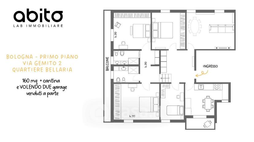 Appartamento in Via Vincenzo Gemito 2 — foto 21 di 59
