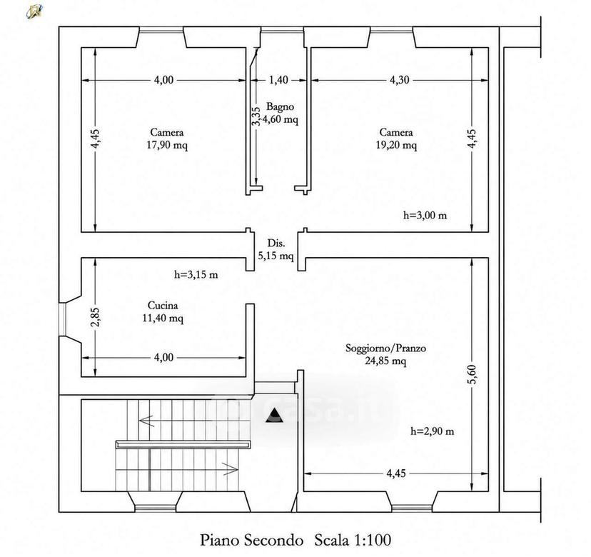 Trilocale in Corso Umberto I 17 — foto 23 di 31