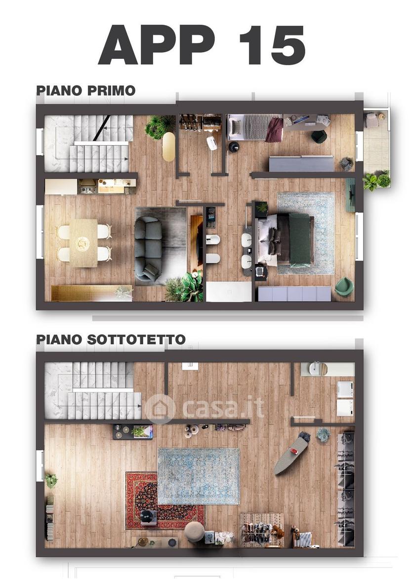 Trilocale in Via del Gelsomino — foto 36 di 42