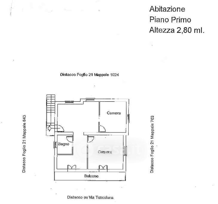 Appartamento in Via Tuscolana — foto 17 di 24