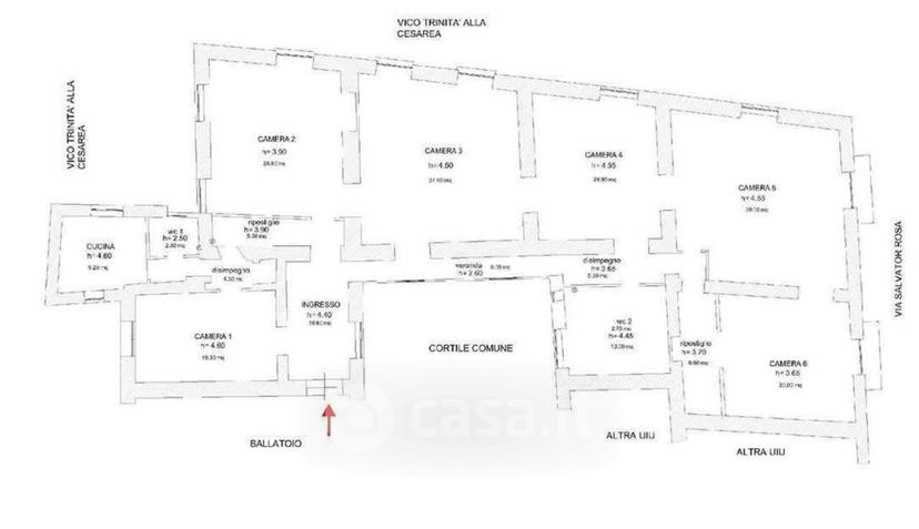 Appartamento in Via Salvator Rosa 245 — foto 3 di 15