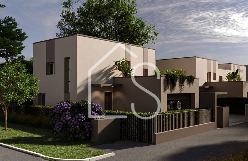 Villa a schiera, Casalecchio di Reno