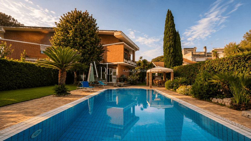 Villa a schiera, Roma