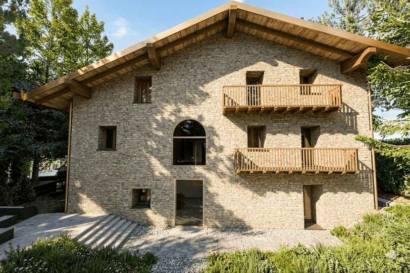 Bilocale in Frazione San Marco 19, Oulx — foto 3 di 5