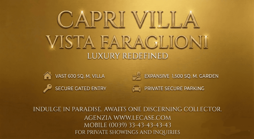 Villa, Capri