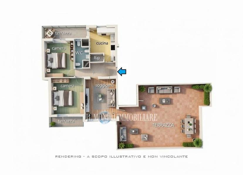 Attico in Coverciano, Firenze — foto 5 di 5