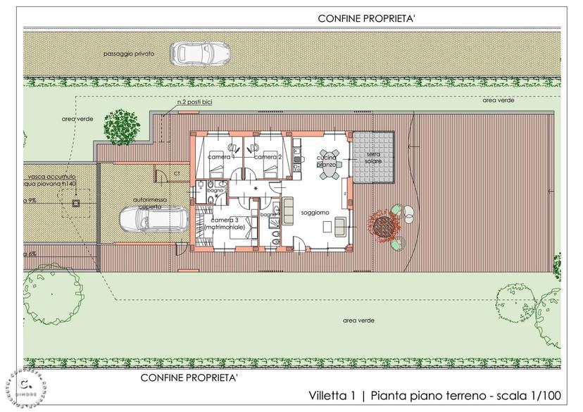 Villa unifamiliare in Via Benso, Chieri — foto 4 di 5