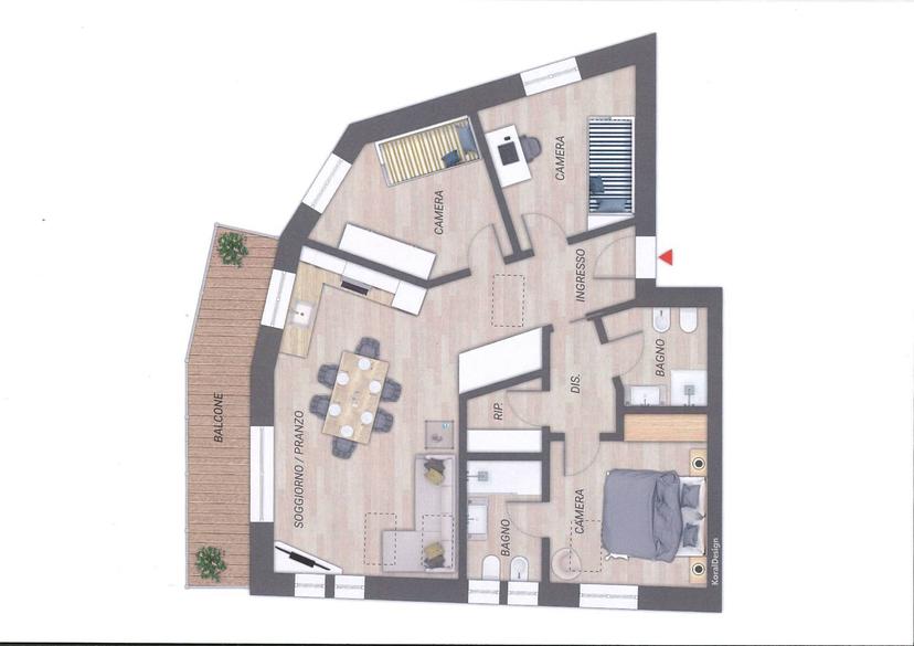 Quadrilocale in Via Frejus, Bardonecchia — foto 2 di 5