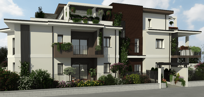 Trilocale in Via Montessori , Marcallo con Casone