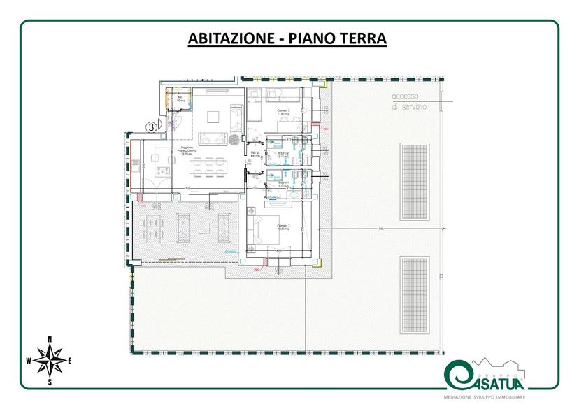 Trilocale in Via Camillo Prampolini, Novate Milanese