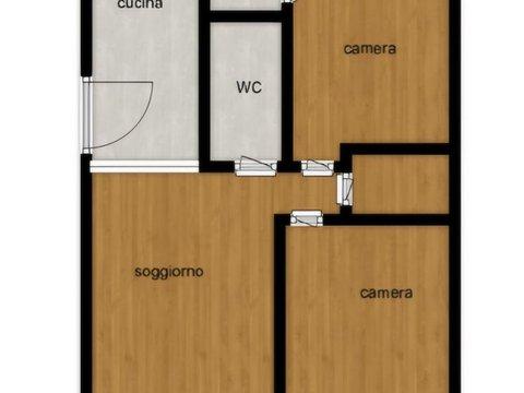 Trilocale in Via Genazzano, 11, Collatino, Roma