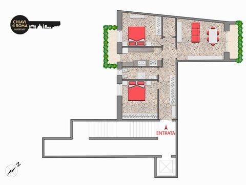 Trilocale in Via Giovanni Maggi, 63, Pigneto, Roma