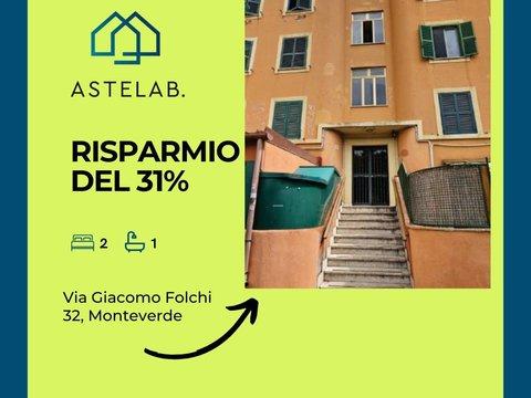 Bilocale in Via Giacomo Folchi, 32, Colli Portuensi, Roma