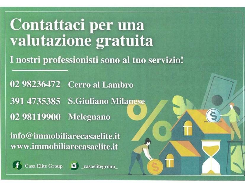 Trilocale piazza Codeleoncini 8, Melegnano