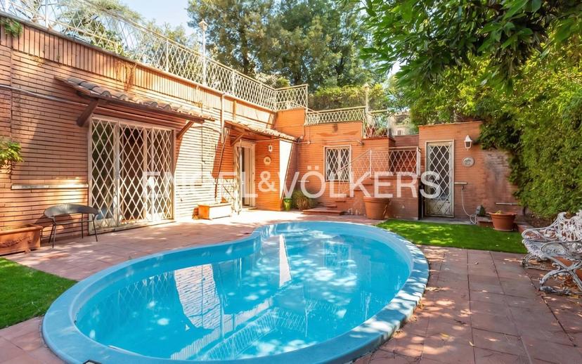 Villa unifamiliare viale di Villa Grazioli, Pinciano - Villa Ada, Roma — foto 22 di 26