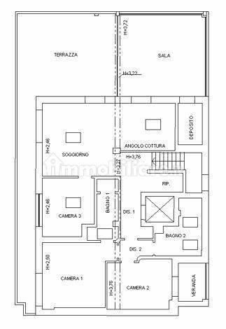 Attico ottimo stato, 170 m², Idice, San Lazzaro di Savena