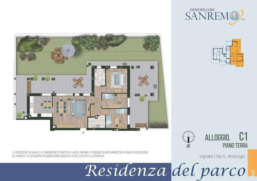 Quadrilocale in vendita, Via S Ambrogio, Vignate — foto 18 di 21