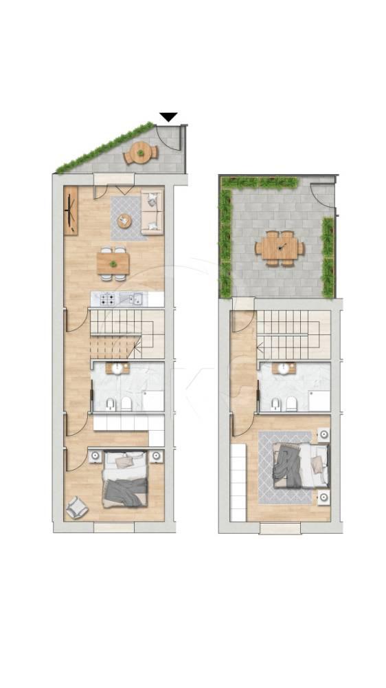Vendita villa a schiera Via del Greto 1 Bologna (BO)